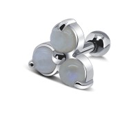 Moon Stone Ear Piercing TIP-2810